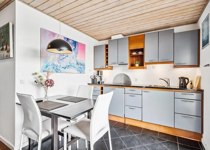 Charming Right At Marina With Terraces Overlooking The Water Close To The Kattegat Centre, The And Cosy Cafes *